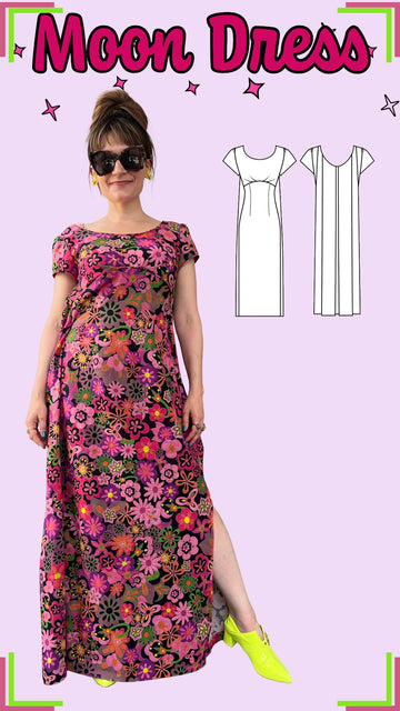 Moon Dress PDF Sewing Pattern